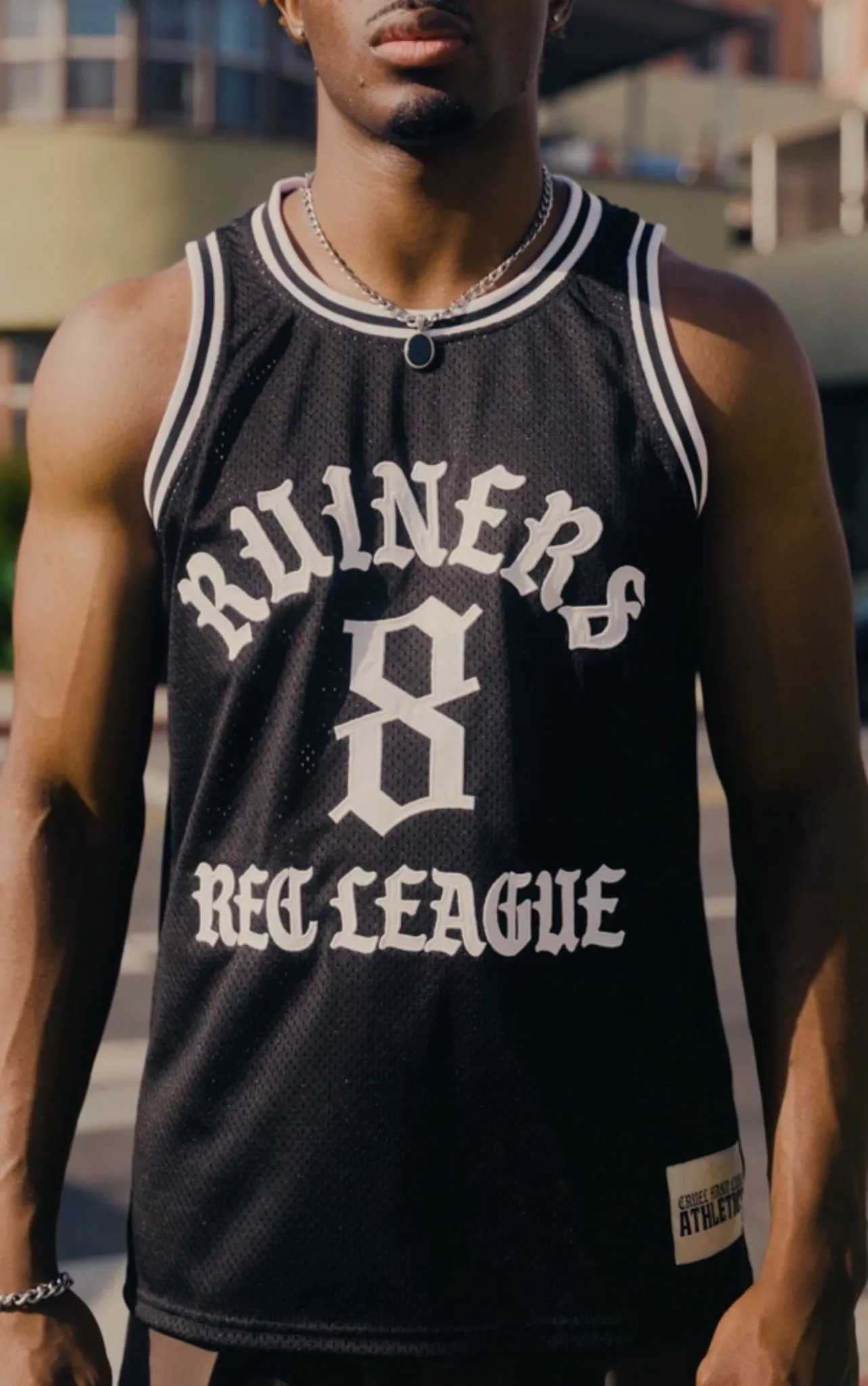REC LEAGUE JERSEY Black sold by Cruel Hand Luke product image thumbnail 3