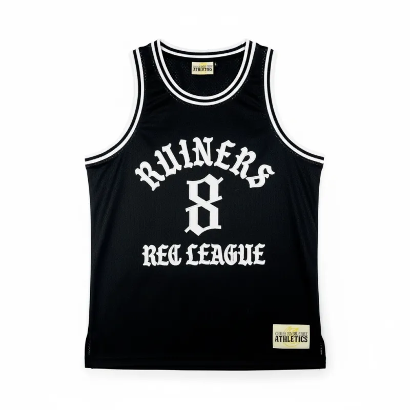 REC LEAGUE JERSEY Black made by Cruel Hand Luke
