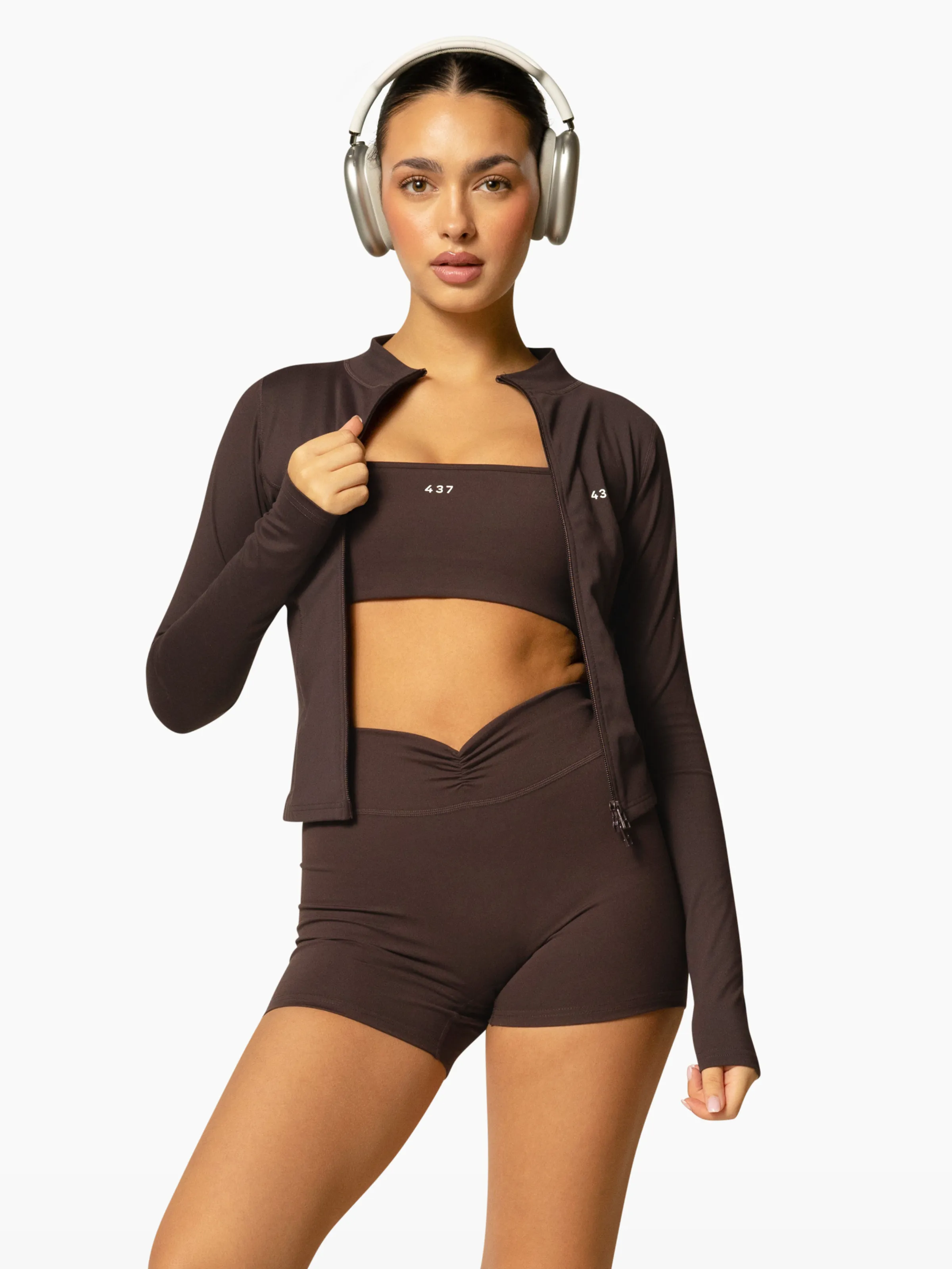 The Curve Jacket / Espresso sold by 437 product image thumbnail 4