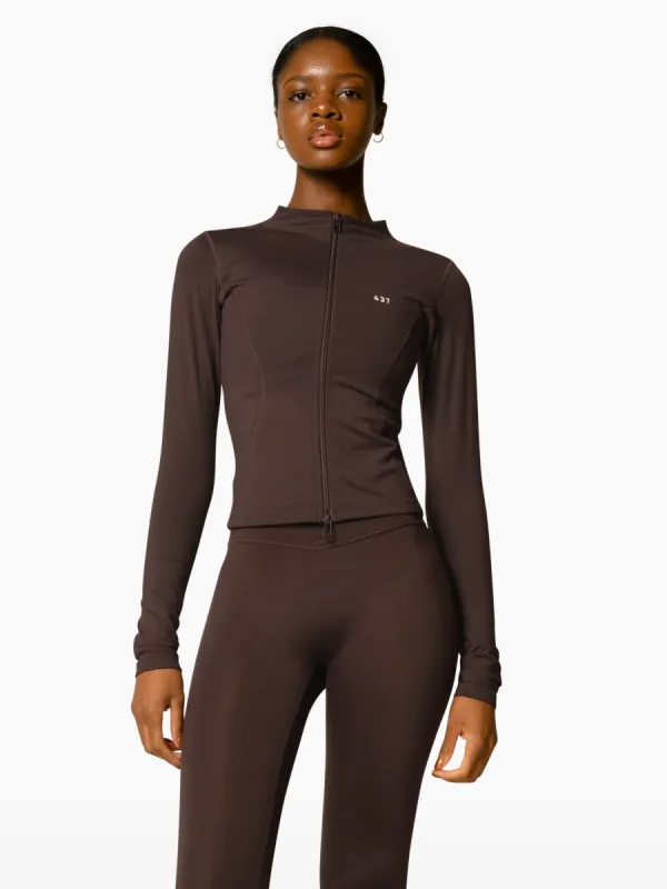 The Curve Jacket / Espresso sold by 437