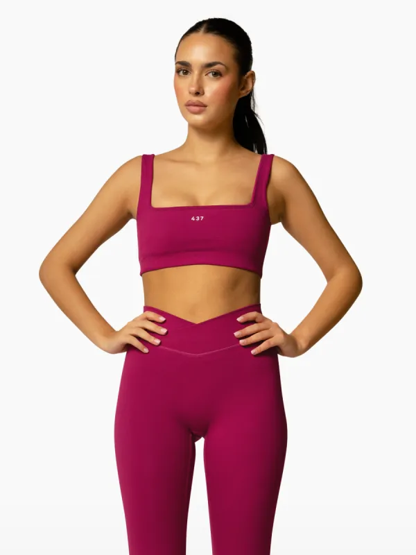 The 2-IN-1 Bra / Raspberry sold by 437