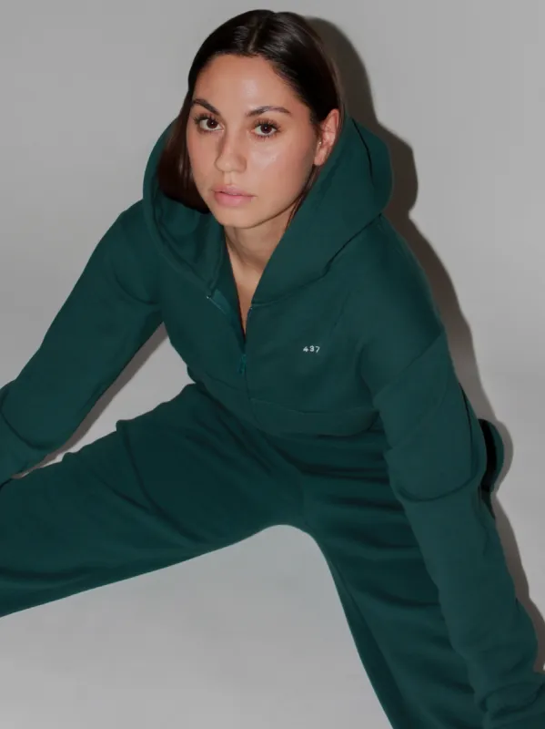 The Zip Hoodie / Spirulina sold by 437