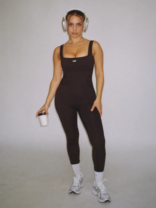 The Curve Onesie / Black sold by 437