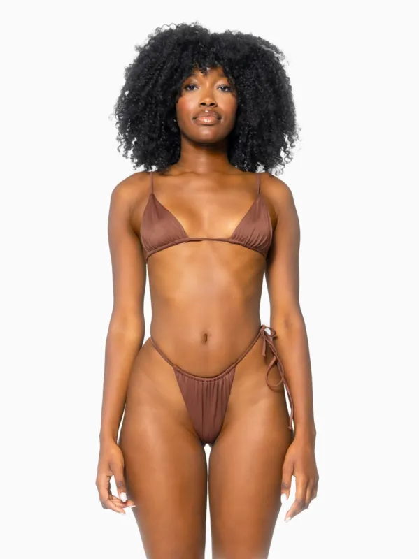 The Piper Top / Mocha sold by 437