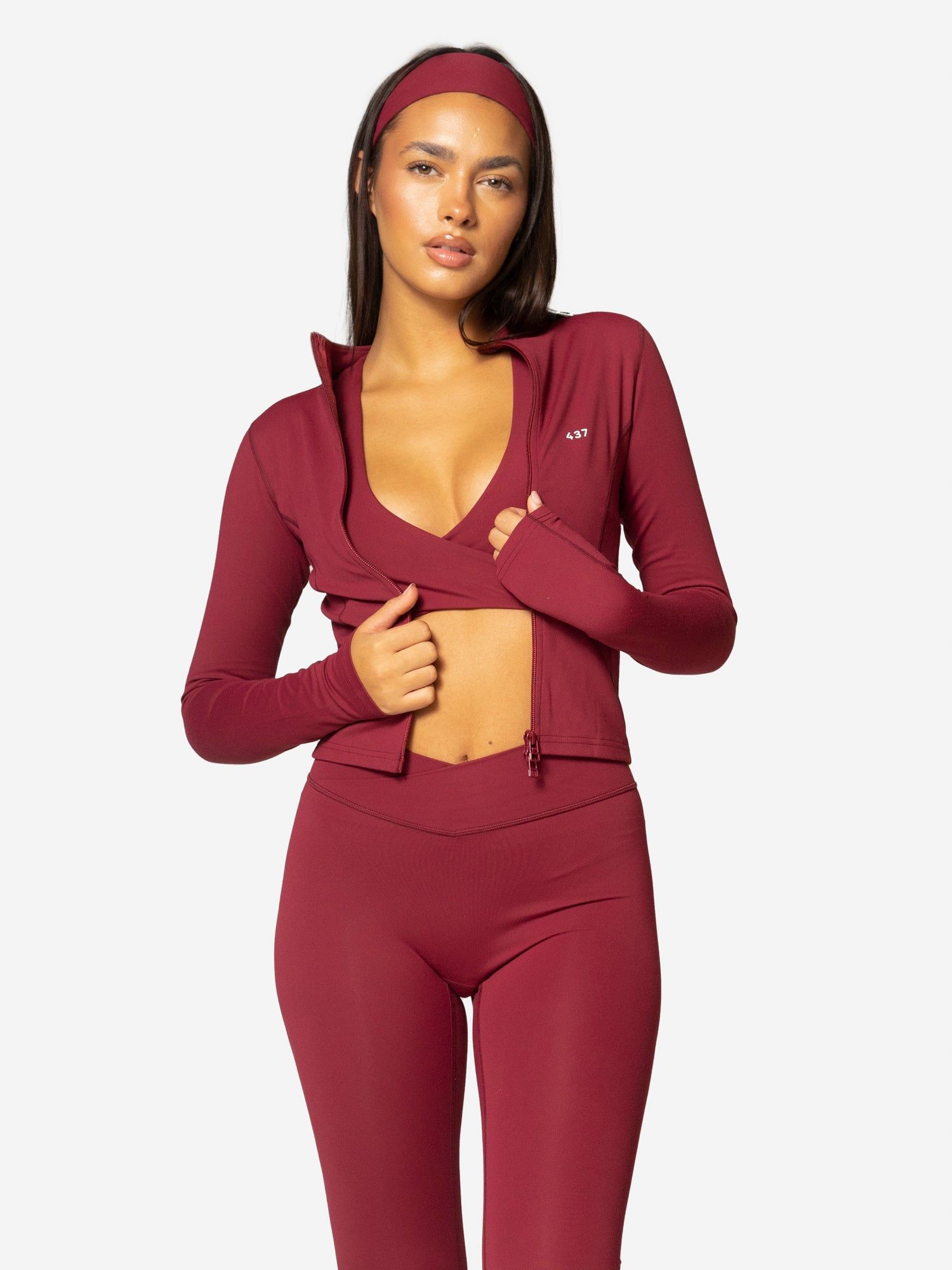 The Curve Jacket / Mahogany sold by 437 product image thumbnail 3