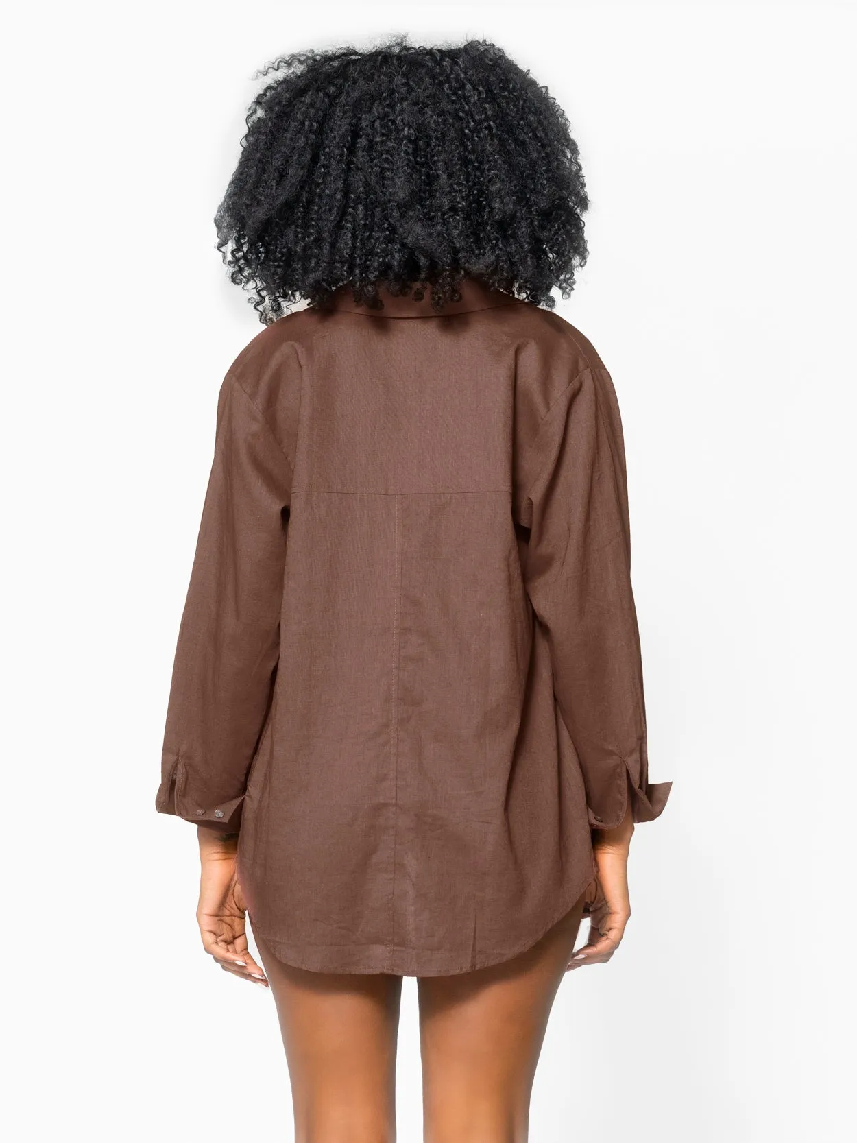 The Willow Shirt / Mocha sold by 437 product image thumbnail 2