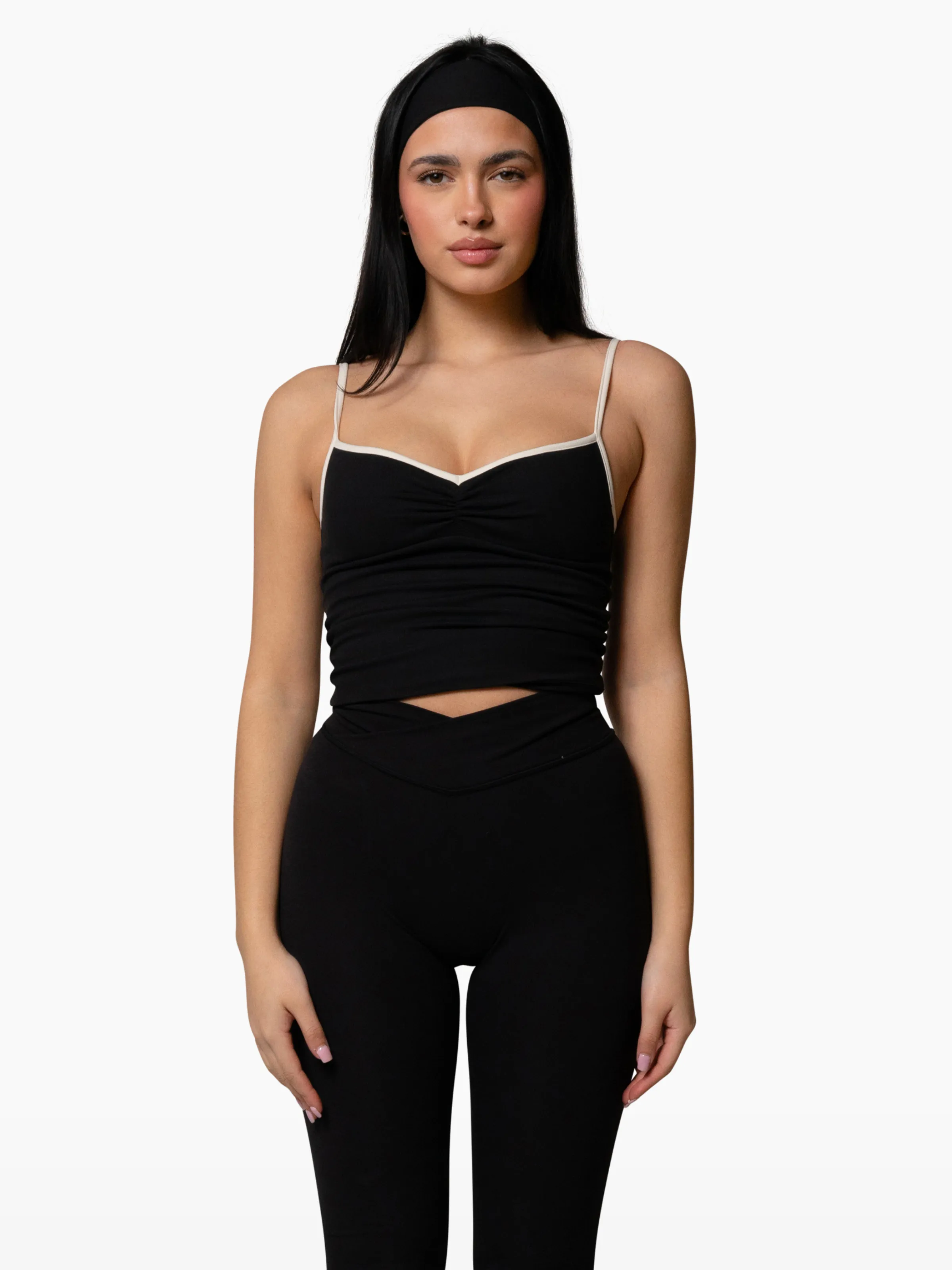 The Ballet Tank / Black-Crème sold by 437 product image thumbnail 3
