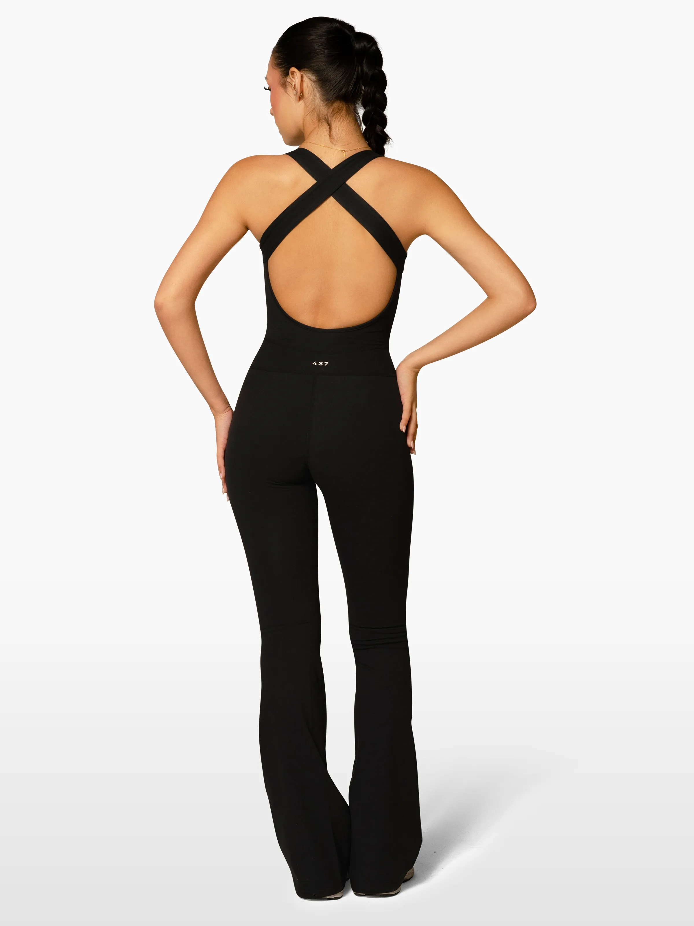 The Sculpt Onesie / Black sold by 437
