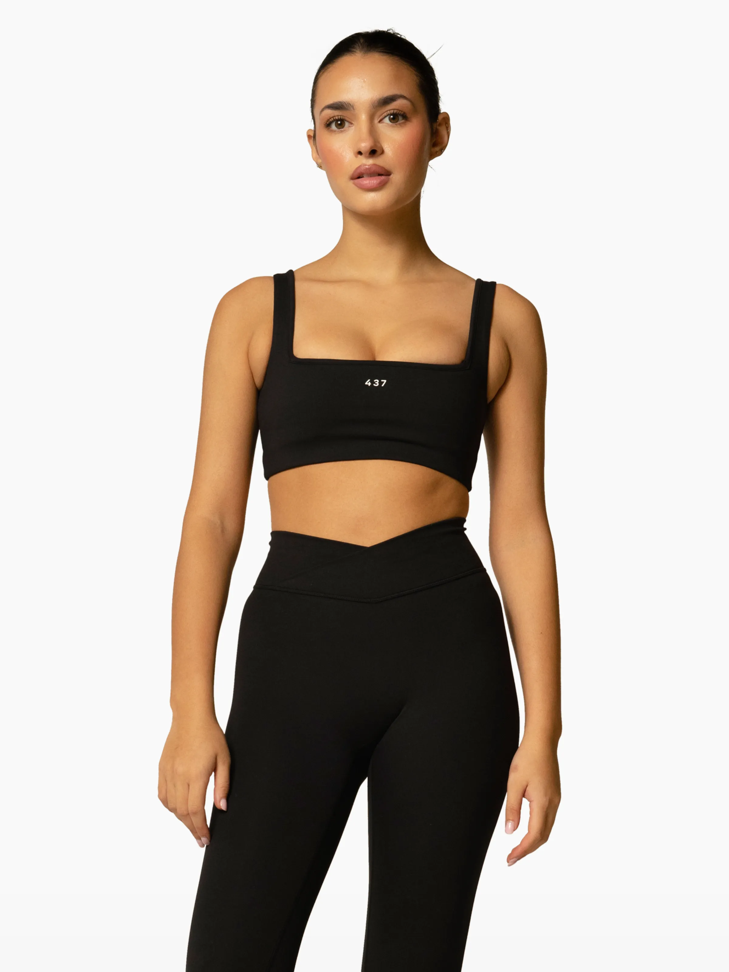 The Square Bra / Black sold by 437