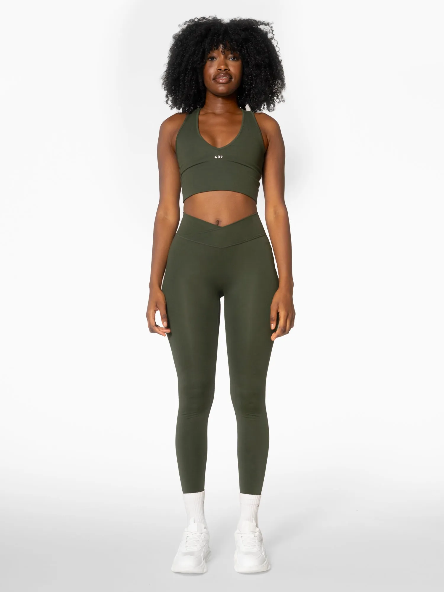 The V Legging / Forest sold by 437