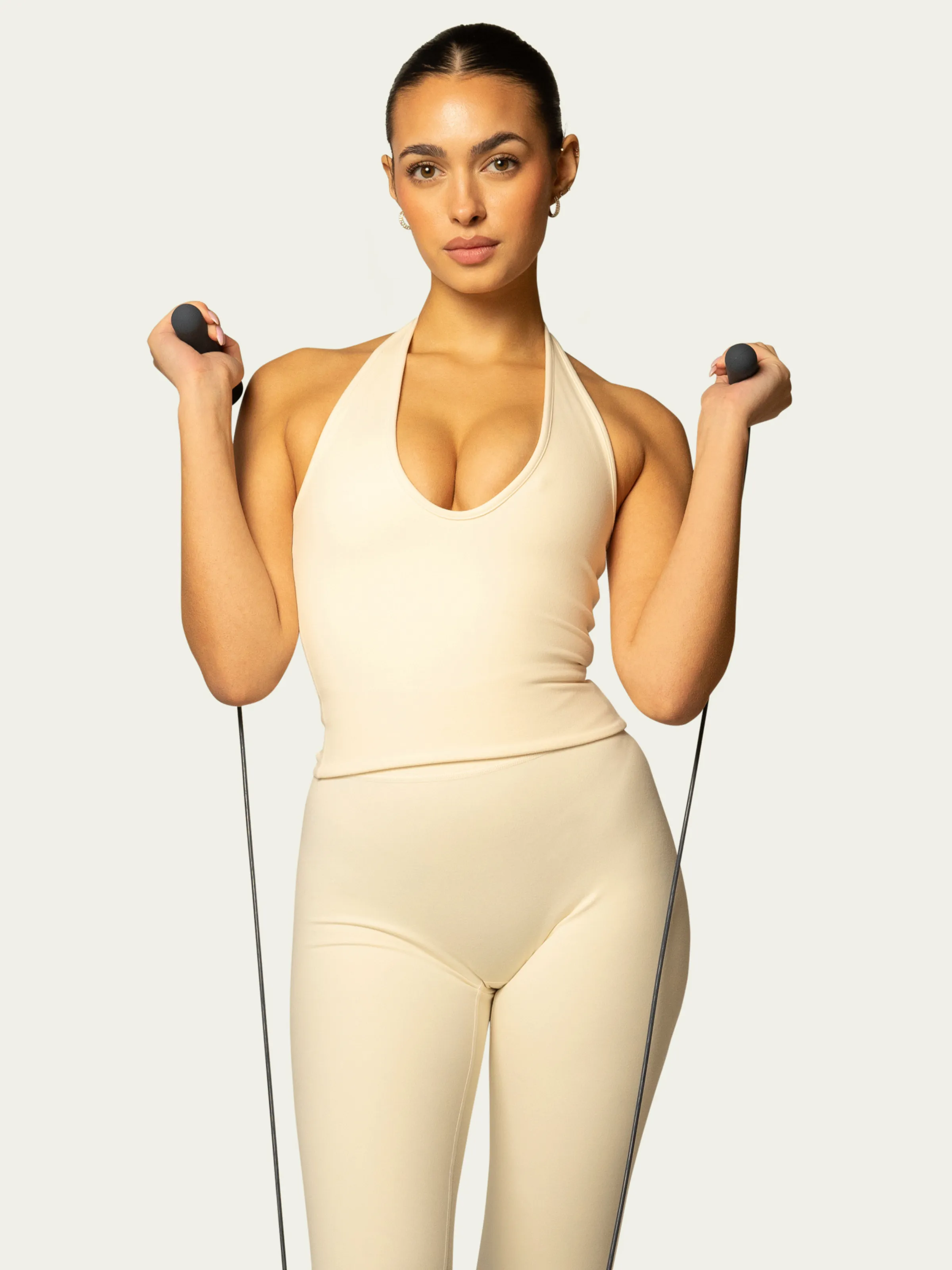 The Halter Tank / Cream sold by 437 product image thumbnail 4