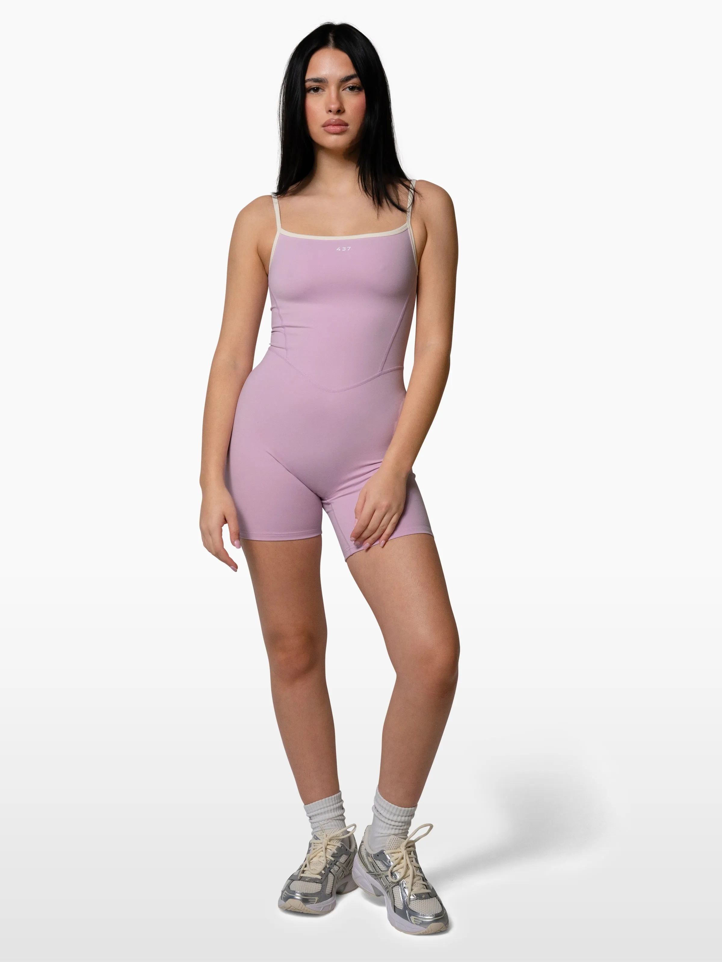 The Shorts Onesie Parfait & Cream sold by 437