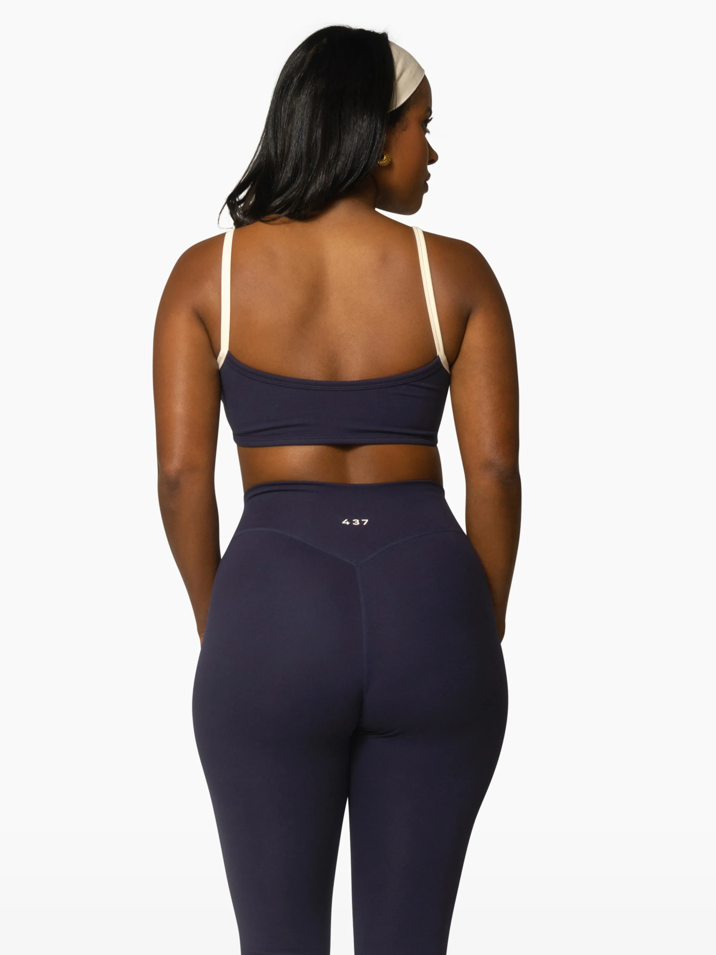 The Micro Bra / Navy-Cream sold by 437 product image thumbnail 5