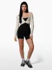 The Shorts Onesie / Black-Cream sold by 437