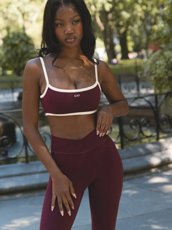 The Micro Bra / BlackCherry-Cream sold by 437