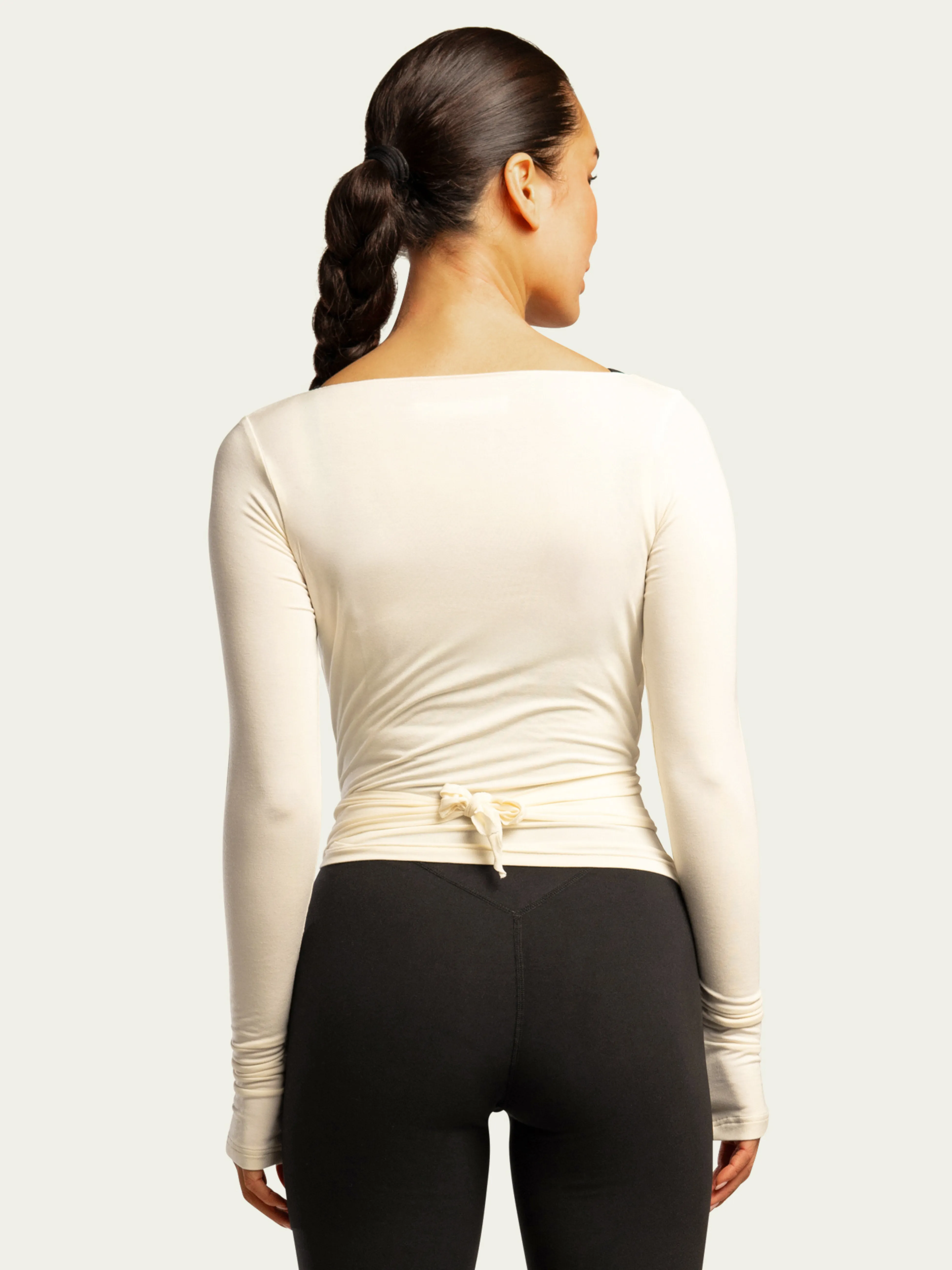 The Ballet Wrap / Cream sold by 437 product image thumbnail 2