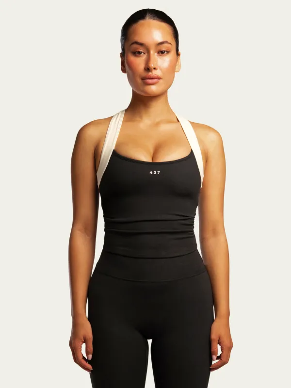 The Sculpt Tank / Black-Cream sold by 437