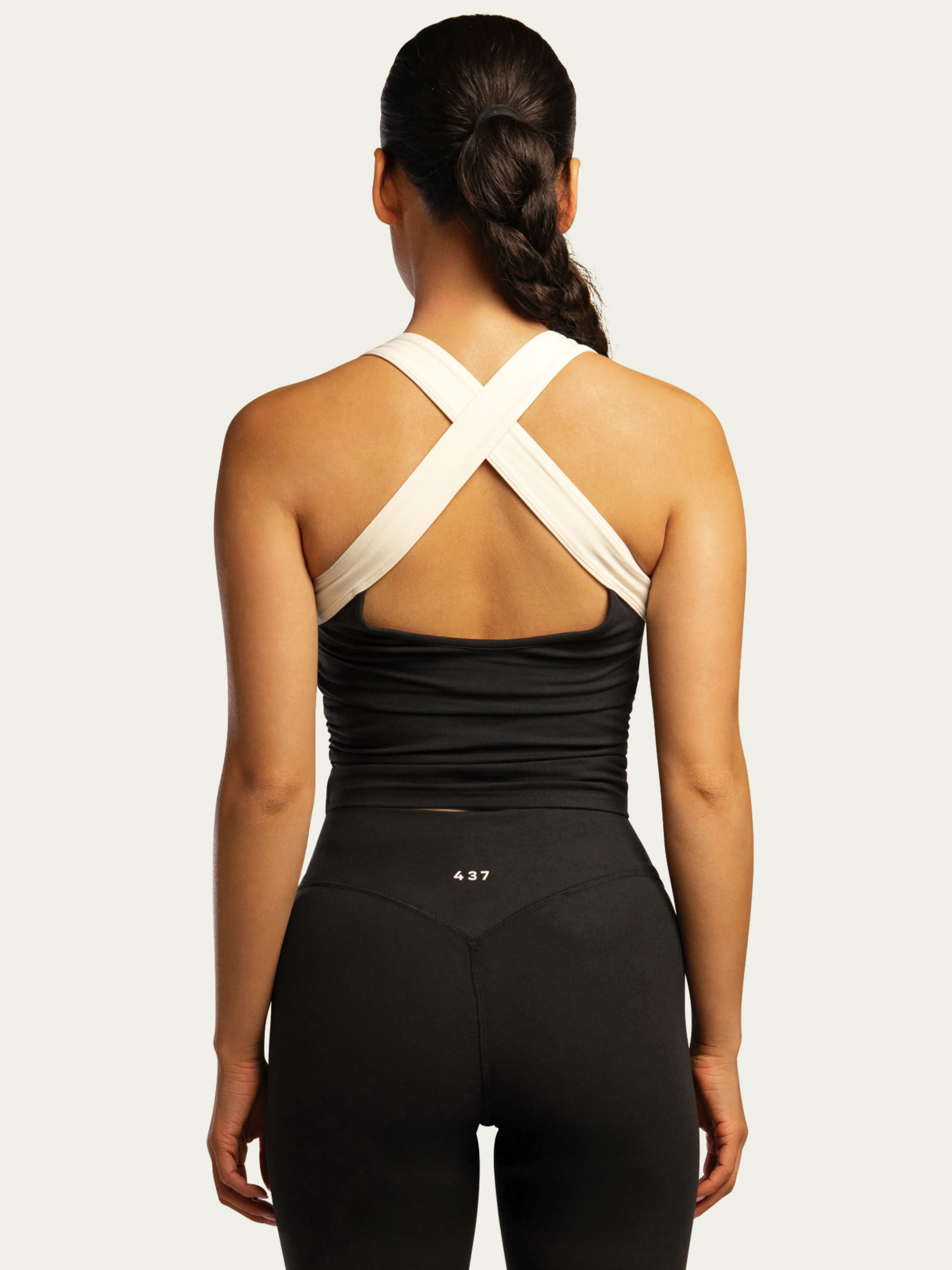The Sculpt Tank / Black-Cream sold by 437 product image thumbnail 2