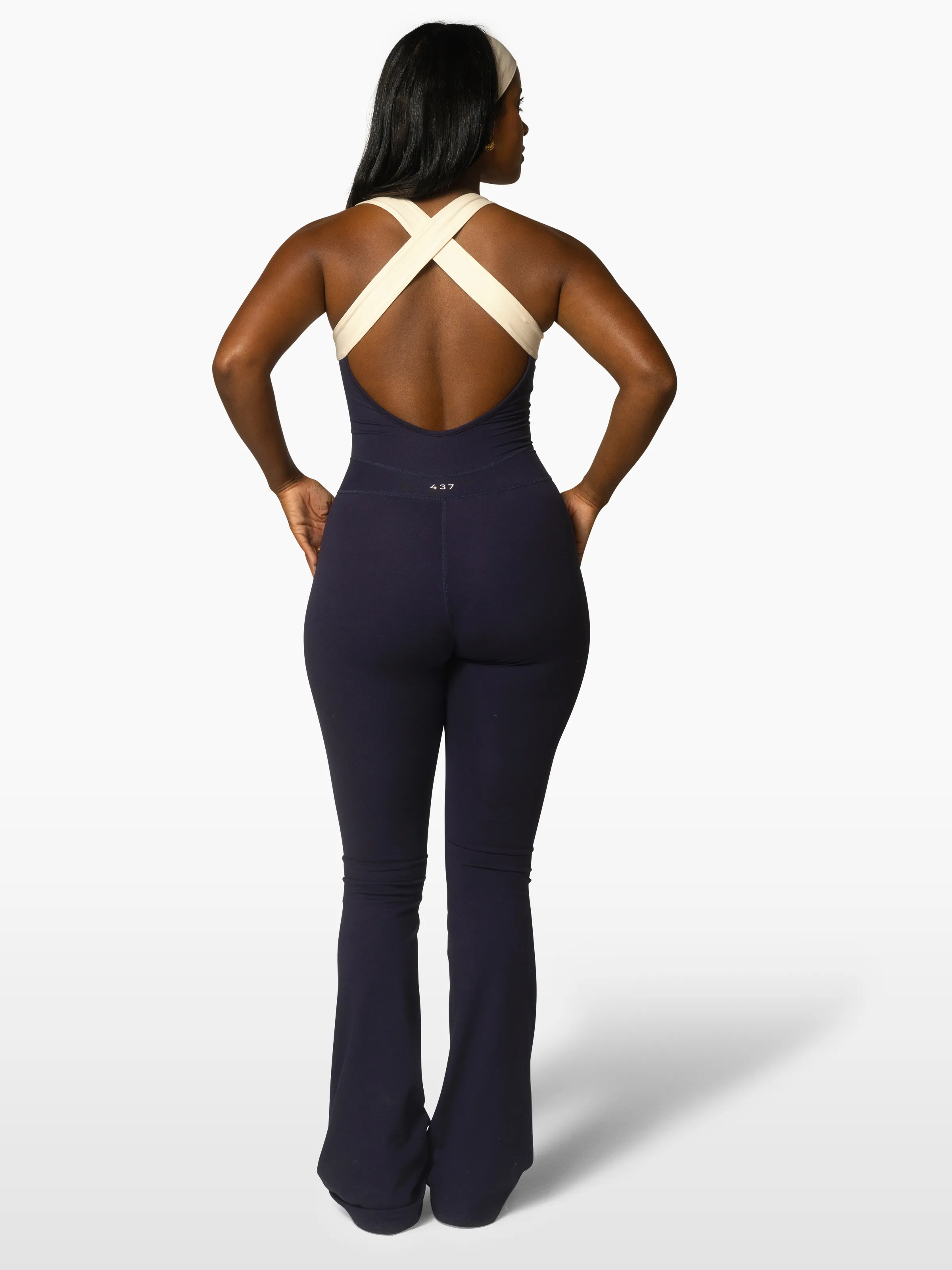 The Sculpt Onesie / Navy-Crème sold by 437 product image thumbnail 2