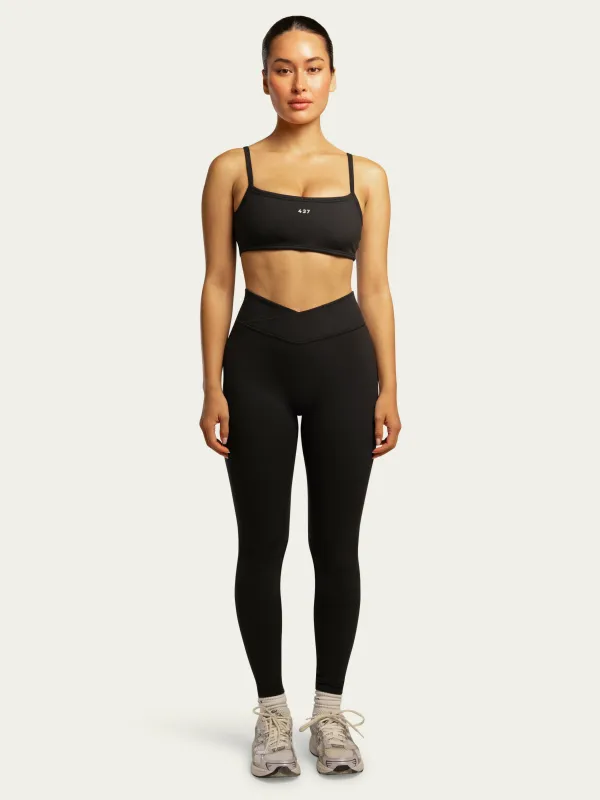 The V Legging Black made by 437