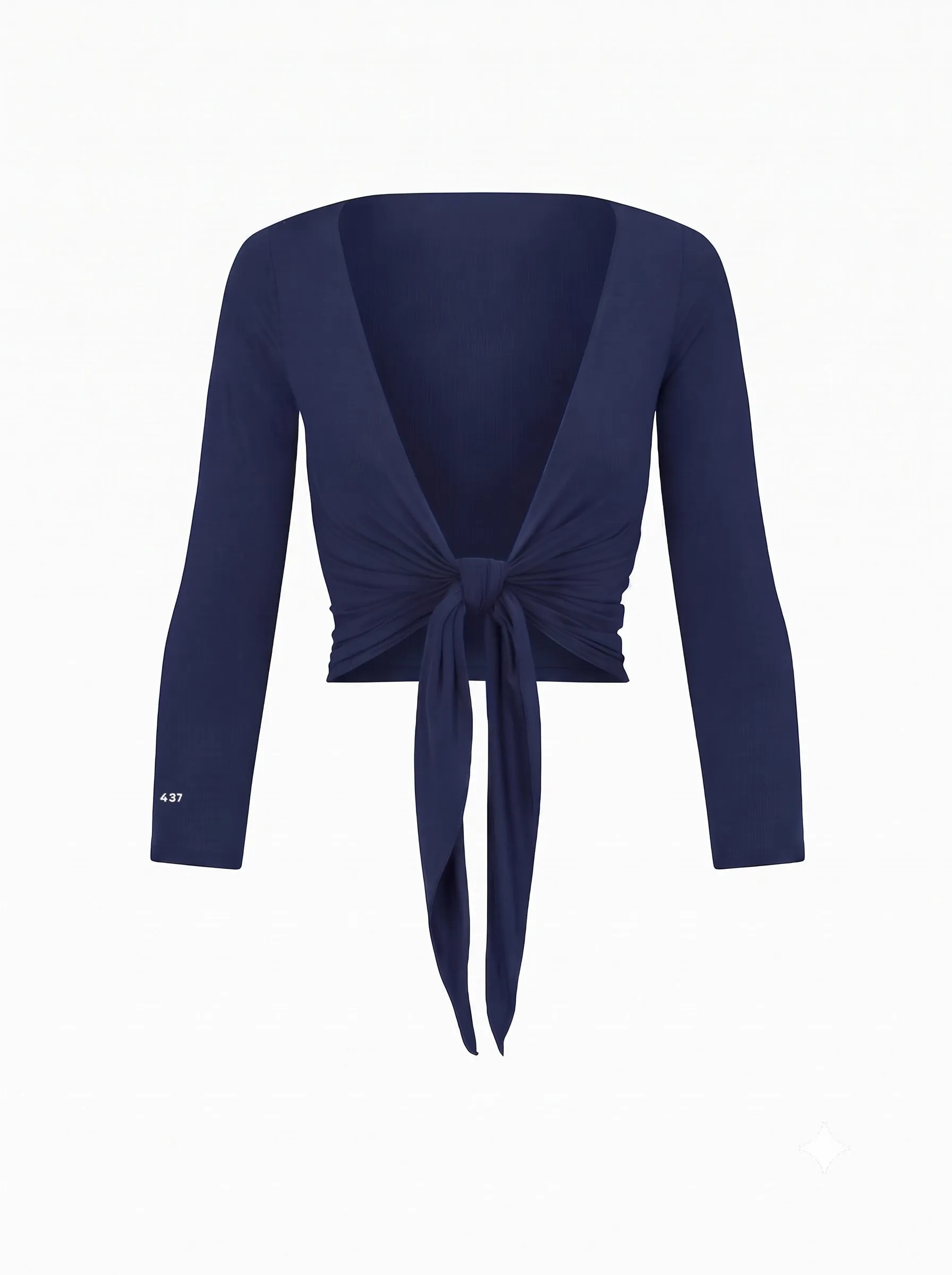 The 3/4 Ballet Wrap Navy sold by 437 product image thumbnail 2