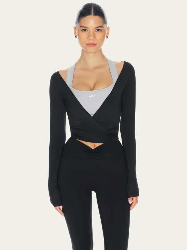 The Ballet Wrap Black made by 437