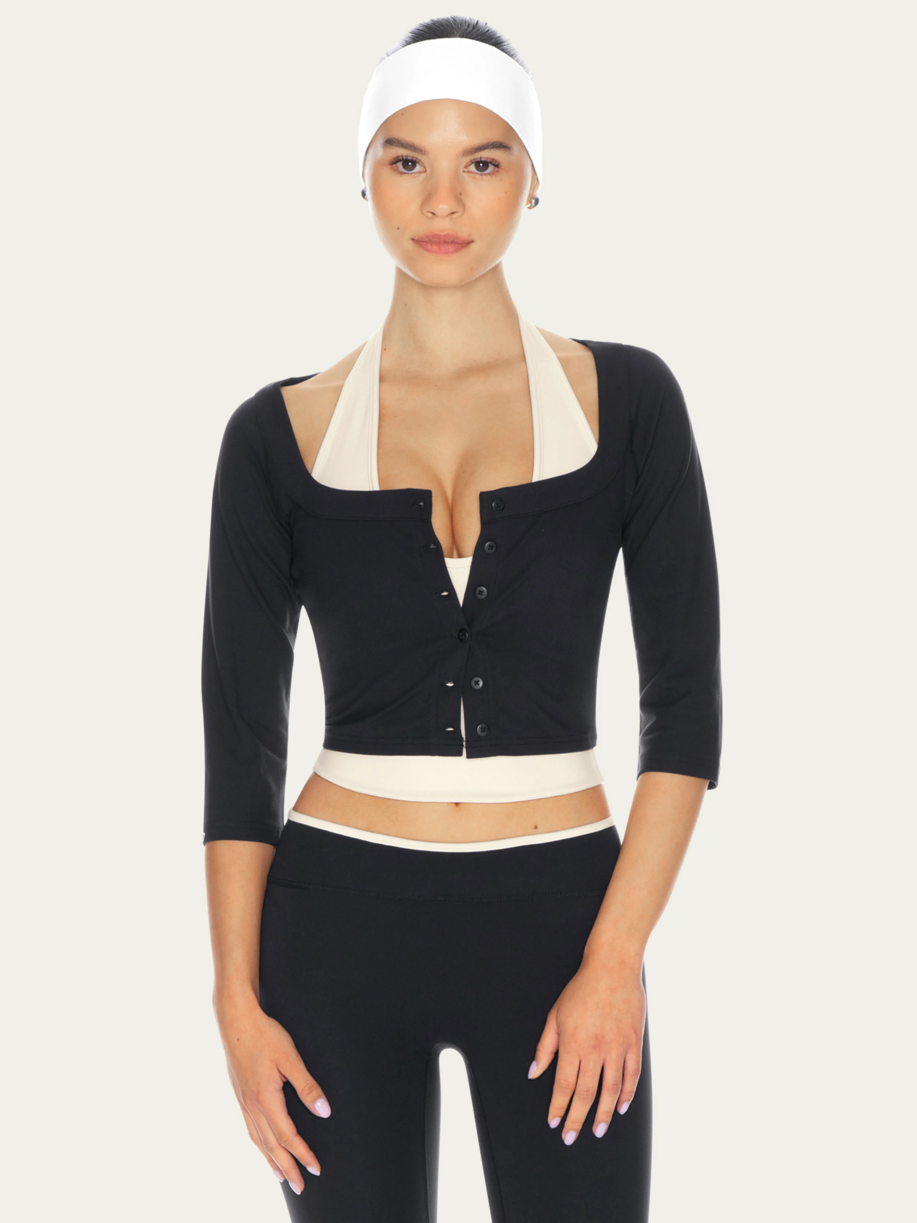 The Cropped Cardigan sold by 437