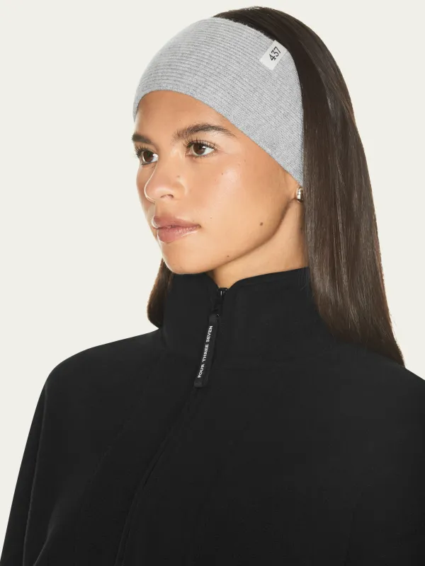 The Cozy Headband Heritage Grey made by 437