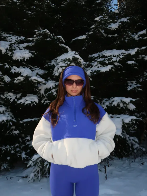 The Cozy Pullover + Headband / Glacier made by 437