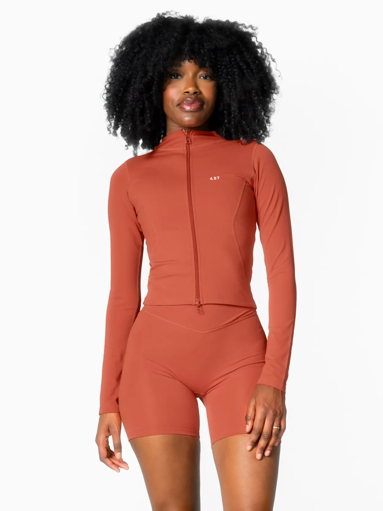 The Curve Jacket / Chili sold by 437