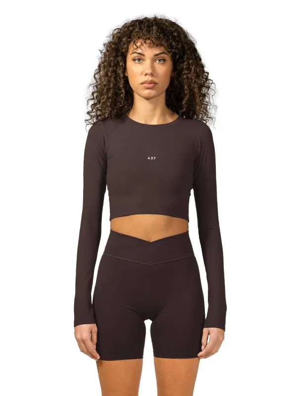 The Warmup Top / Espresso sold by 437