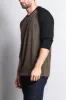 Men's Baseball T-Shirt (Olive/Black) sold by G-Style USA