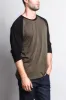 Men's Baseball T-Shirt (Olive/Black) sold by G-Style USA