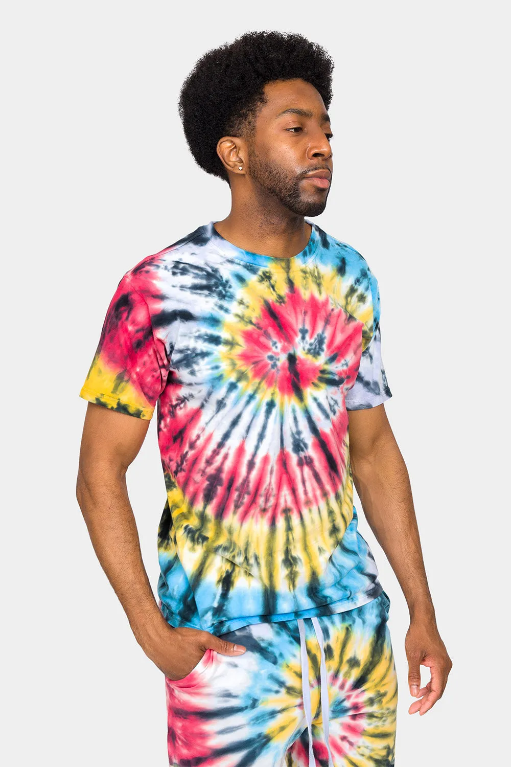 Swirl Tie Dye Cotton Shirt sold by G-Style USA product image thumbnail 4