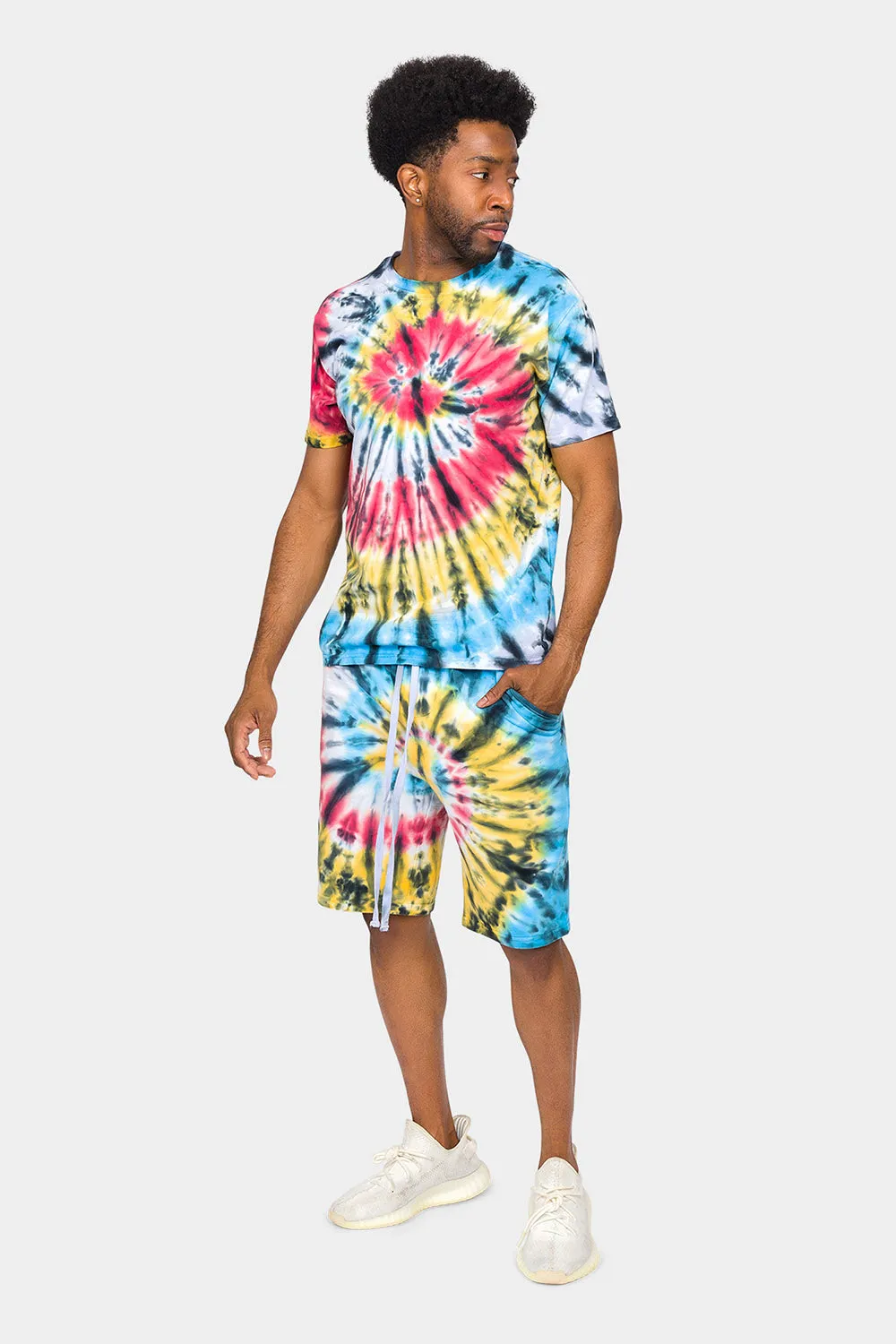 Swirl Tie Dye Cotton Shirt sold by G-Style USA product image thumbnail 5