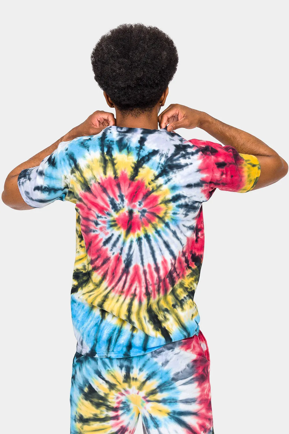 Swirl Tie Dye Cotton Shirt sold by G-Style USA product image thumbnail 3