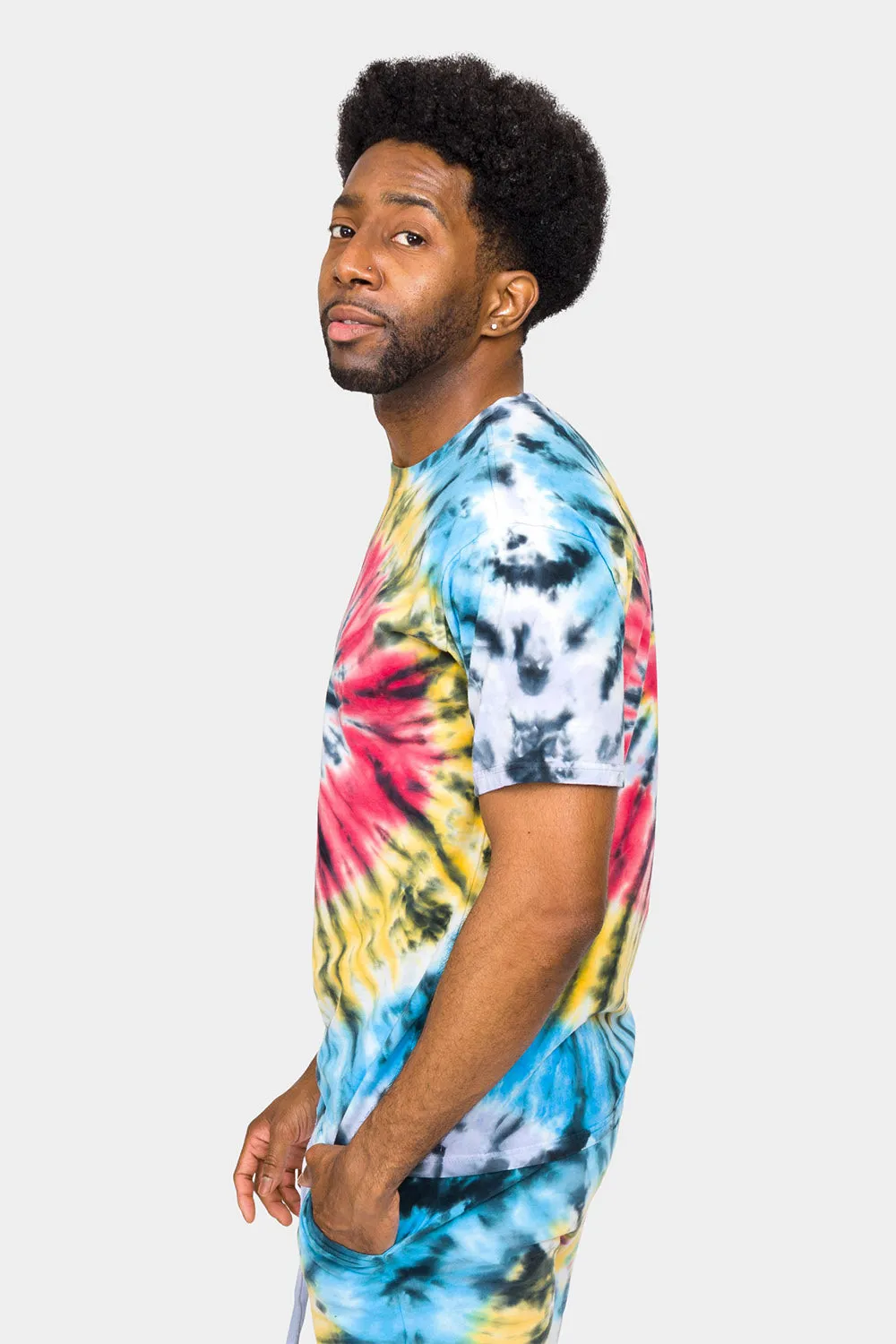 Swirl Tie Dye Cotton Shirt sold by G-Style USA product image thumbnail 2