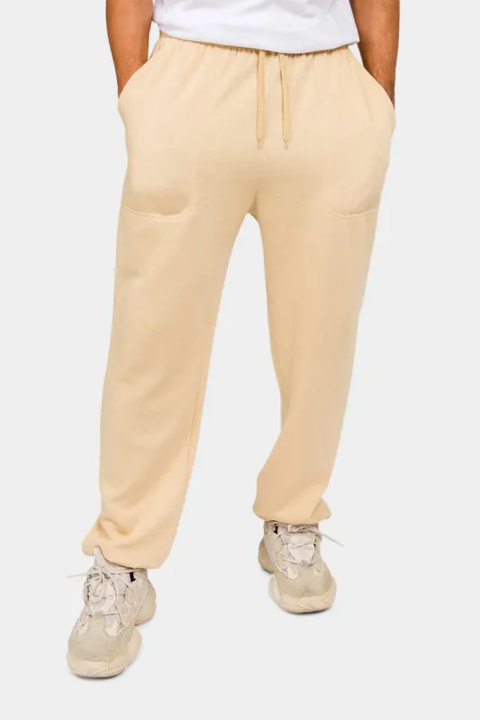 Essential Solid Lightweight Fleece Sweatpants sold by G-Style USA