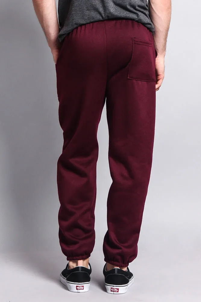 Basic Solid Color Fleece Sweatpants (New Colorways) sold by G-Style USA product image thumbnail 4