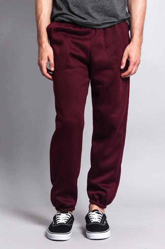 Basic Solid Color Fleece Sweatpants (New Colorways) sold by G-Style USA product image thumbnail 2