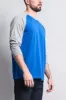 Men's Baseball T-Shirt (Royal Blue/Grey) sold by G-Style USA