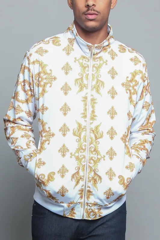 Jeweled Lion King Zip Up Track Jacket sold by G-Style USA