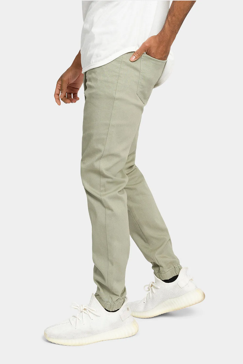 Men's Jogger Twill Pants (Jade) sold by G-Style USA product image thumbnail 2