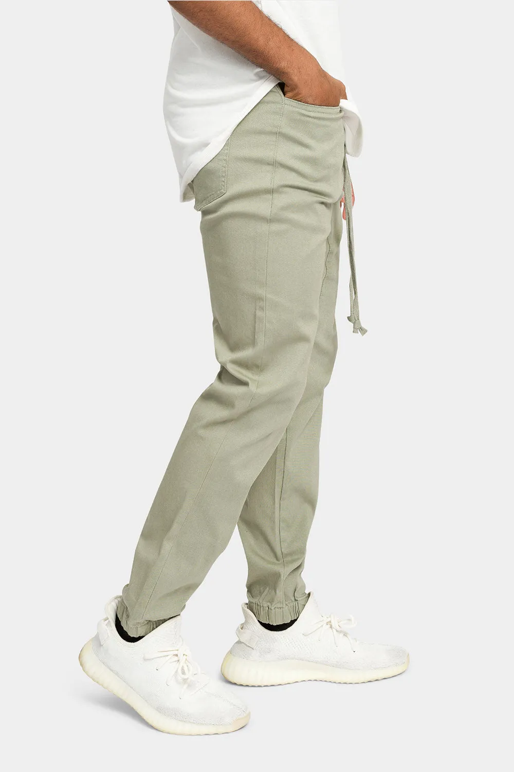 Men's Jogger Twill Pants (Jade) sold by G-Style USA product image thumbnail 4