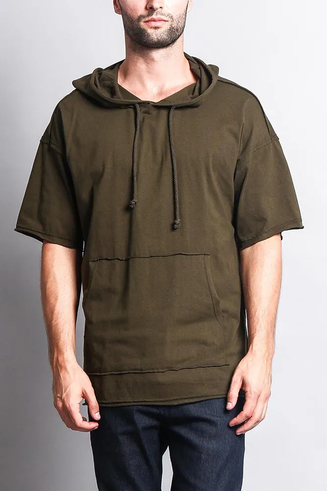 Men's Over Sized Hooded T-Shirt sold by G-Style USA
