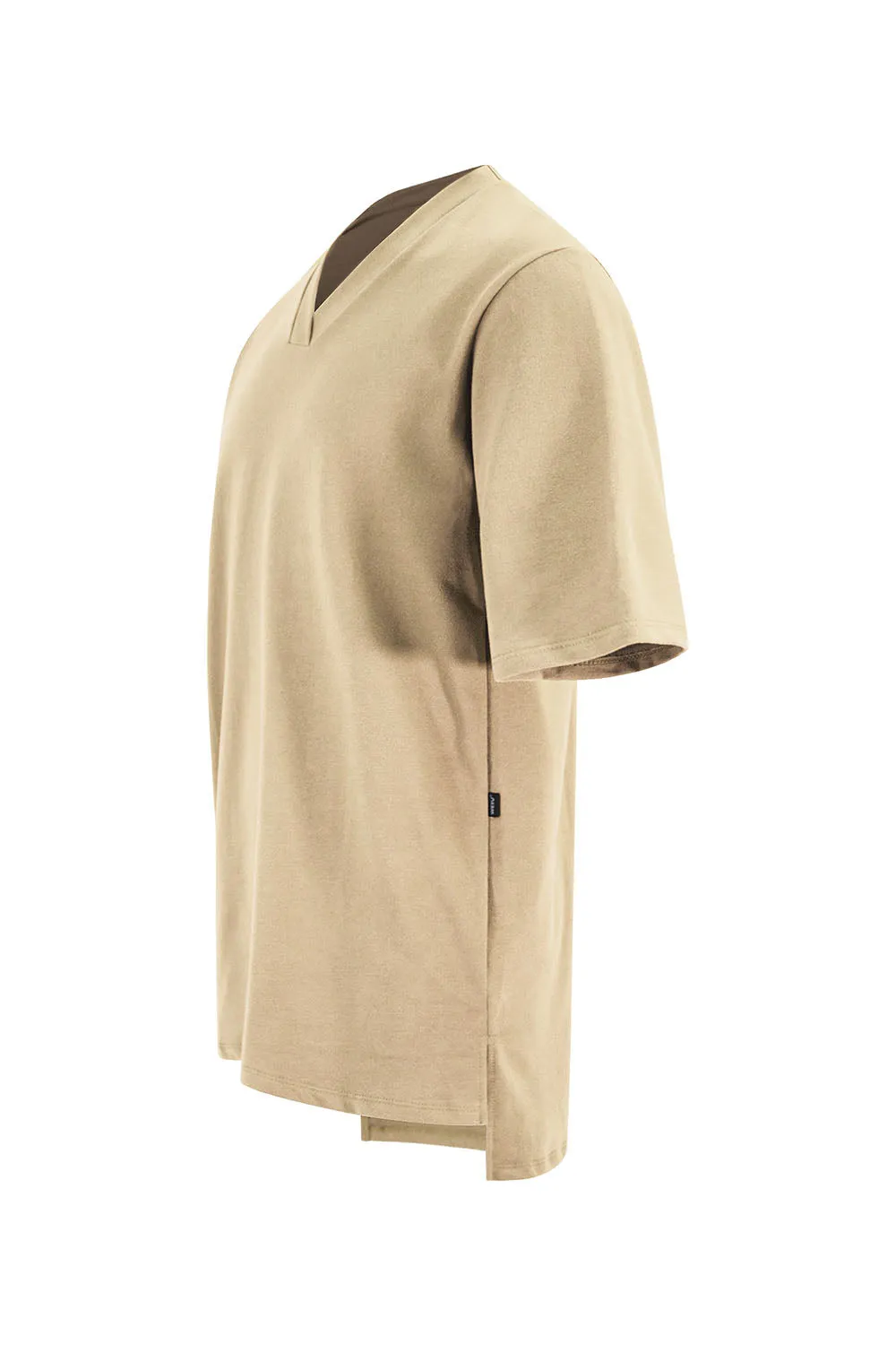 Men's Essential Oversized Plain V-Neck T-Shirt sold by G-Style USA product image thumbnail 2