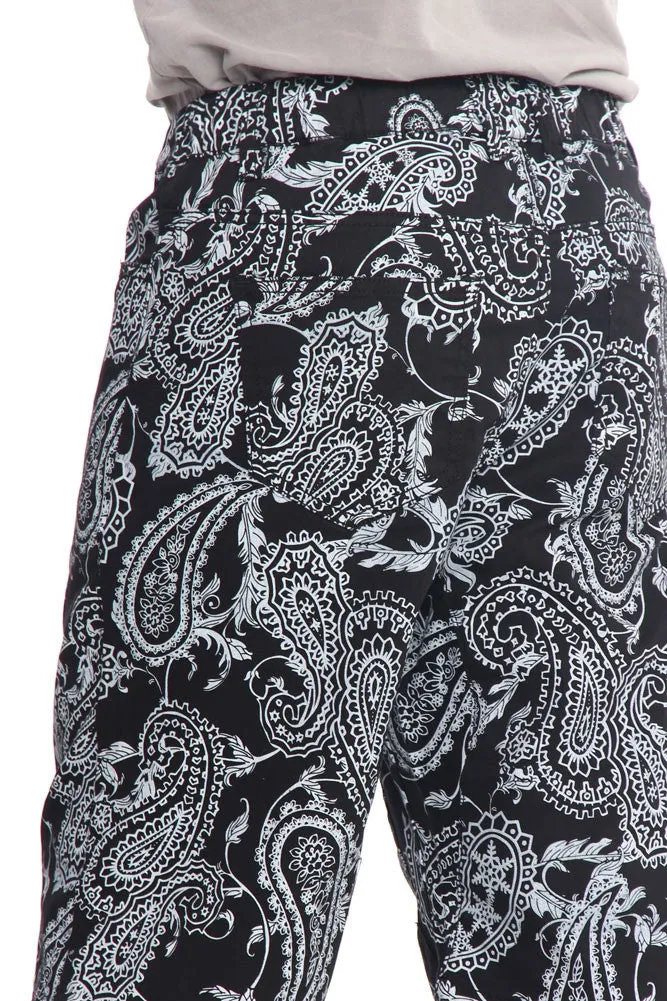 Men's Paisley Twill Dropcrotch Shorts sold by G-Style USA product image thumbnail 4