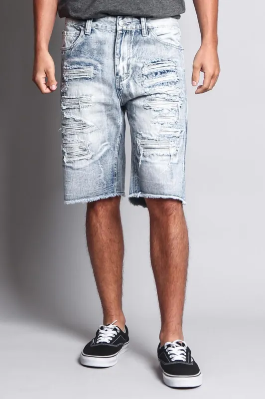 Men's Faded Distressed Shorts sold by G-Style USA