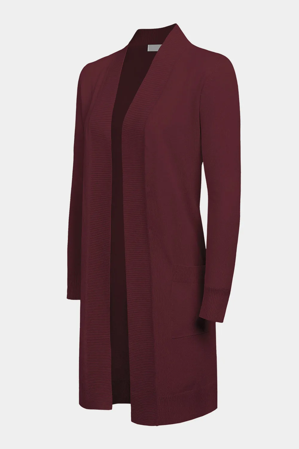 Essential Long Sleeve Knit Duster Cardigan sold by G-Style USA product image thumbnail 4