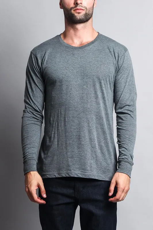 Men's Basic Light Weight Long Sleeve T-Shirt sold by G-Style USA